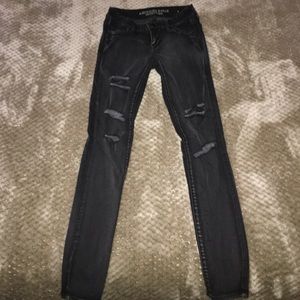 American Eagle Distressed Skinny Jeans